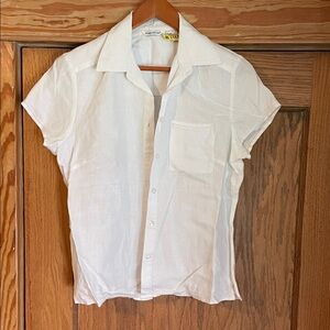 Classic White linen Shirt